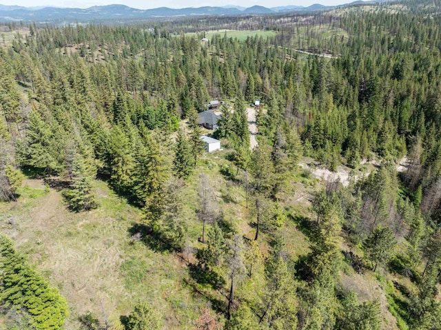 33319 N Conklin Rd, Elk, WA 99009 - aerial view of mountains and a forest