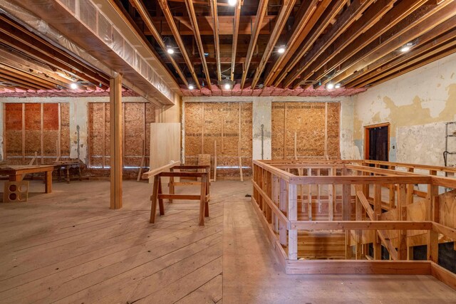 2225 S Inland Empire Way, Spokane, WA 99224 - below grade area featuring wood-type flooring