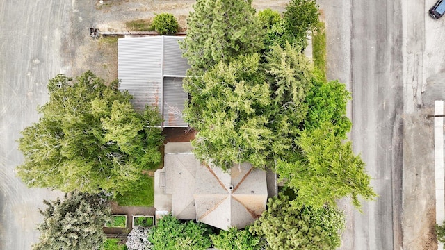 436 N Washington St, Tekoa, WA 99033 - view from above of property