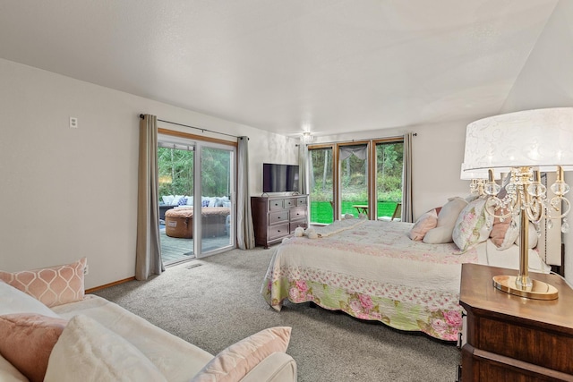 5999 E Roger Dr, Post Falls, ID 83854 - carpeted bedroom with access to outside