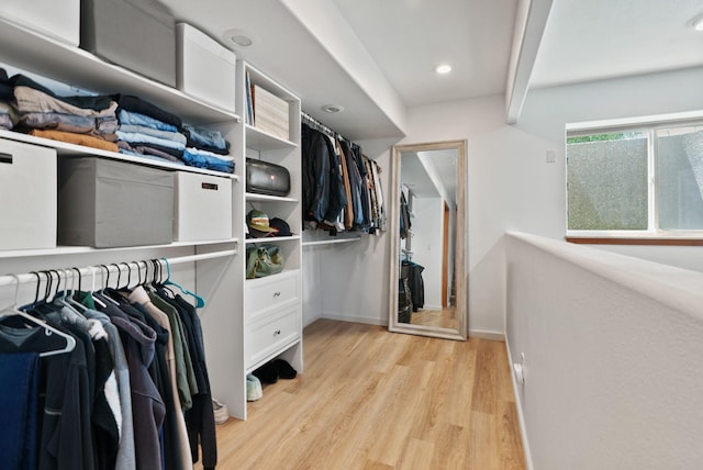 13013 E 37th Ct, Spokane Valley, WA 99206 - walk in closet with light wood finished floors