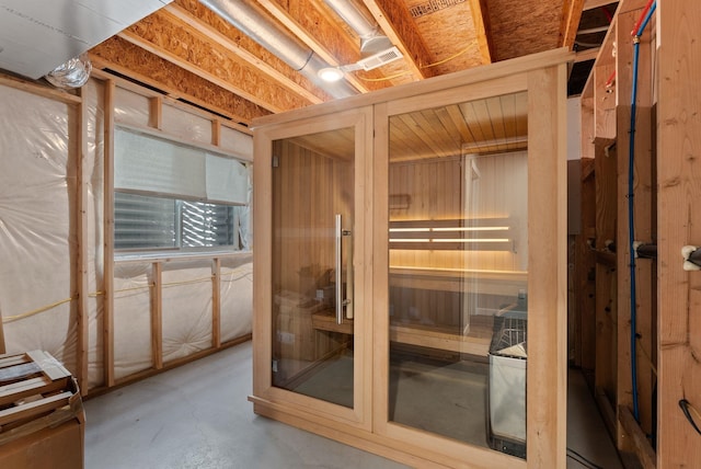 1790 N Winchester St, Liberty Lake, WA 99019 - relaxing sauna with concrete flooring