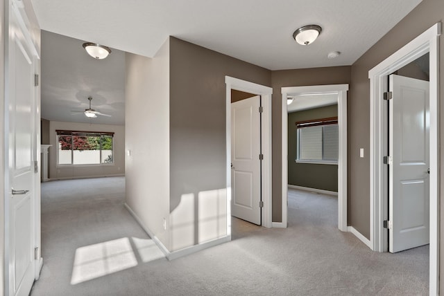 1790 N Winchester St, Liberty Lake, WA 99019 - hall with carpet floors and baseboards