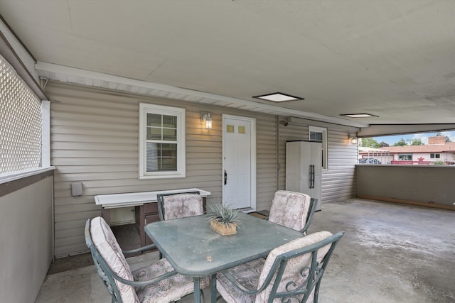 5824 N Washington St, Spokane, WA 99205 - view of patio featuring outdoor dining area