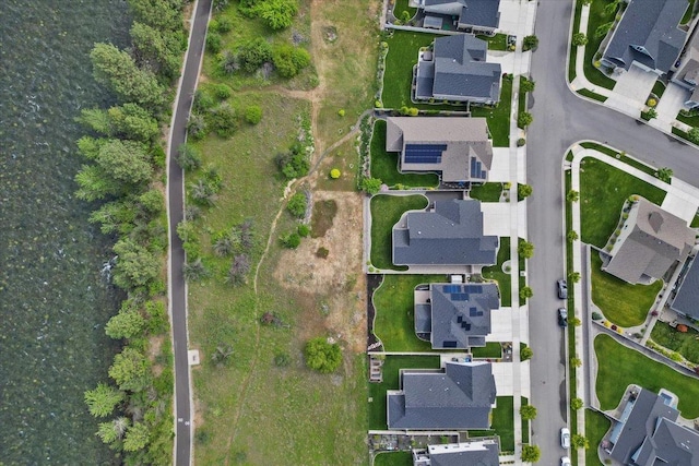 19661 E Riverwalk Ave, Liberty Lake, WA 99016 - aerial view of property and surrounding area featuring nearby suburban area