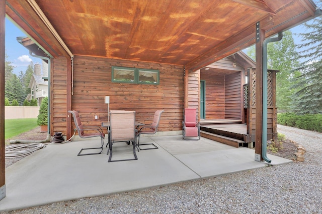252 N Eagle Dr, Chewelah, WA 99109 - view of patio featuring outdoor dining area