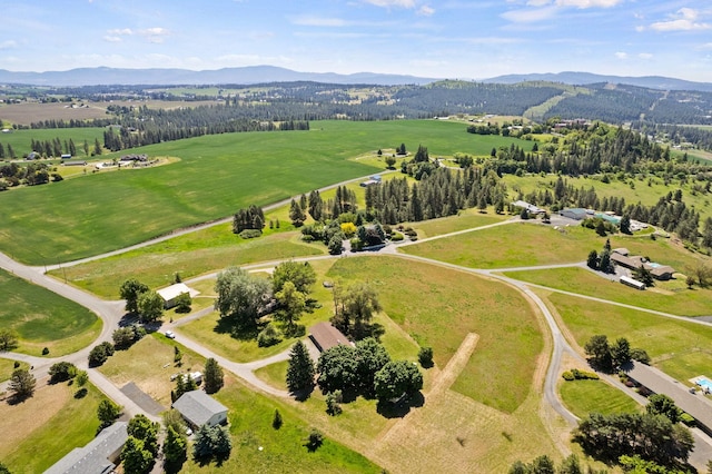 4626 E Orchard Rd, Spokane, WA 99217 - aerial view of sparsely populated area featuring mountains