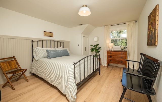 19009 N Little Spokane Dr, Colbert, WA 99005 - bedroom with light wood-style flooring