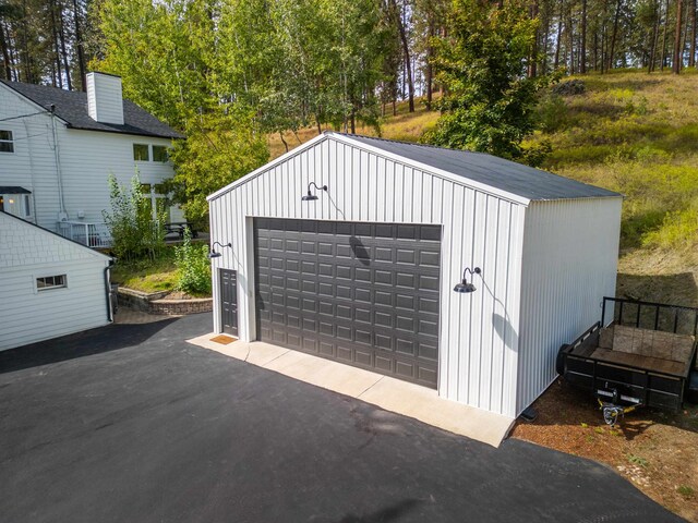 19009 N Little Spokane Dr, Colbert, WA 99005 - view of detached garage