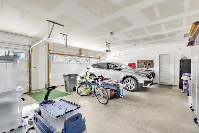 1725 S Donwood St, Spokane Valley, WA 99037 - garage featuring a garage door opener