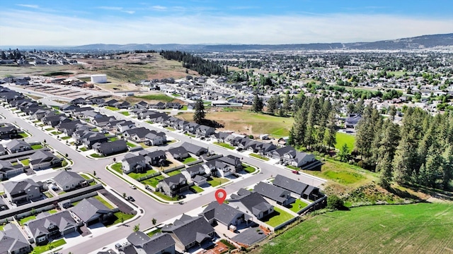 1725 S Donwood St, Spokane Valley, WA 99037 - view of property location with nearby suburban area and a mountain backdrop