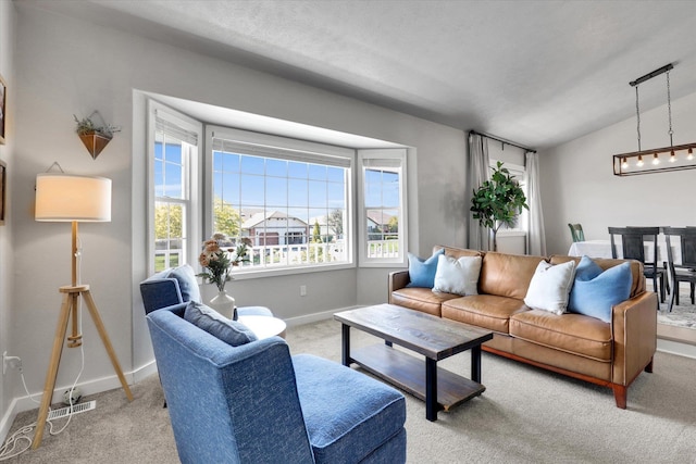 10102 N Comanche Dr, Spokane, WA 99208 - living area featuring light carpet and baseboards