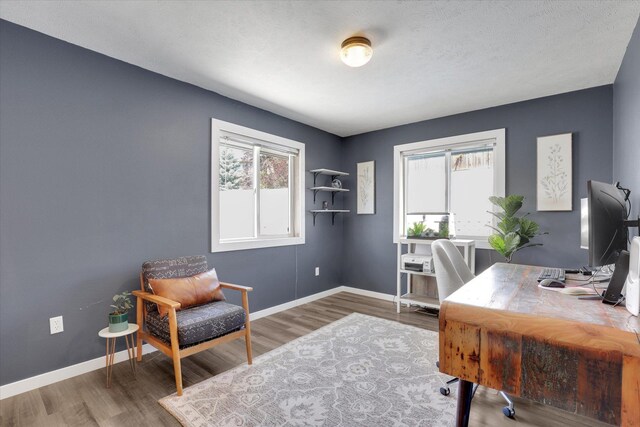 10102 N Comanche Dr, Spokane, WA 99208 - office space with wood finished floors and baseboards