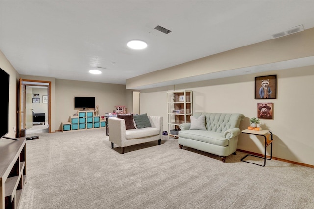 10102 N Comanche Dr, Spokane, WA 99208 - living room with carpet floors and baseboards
