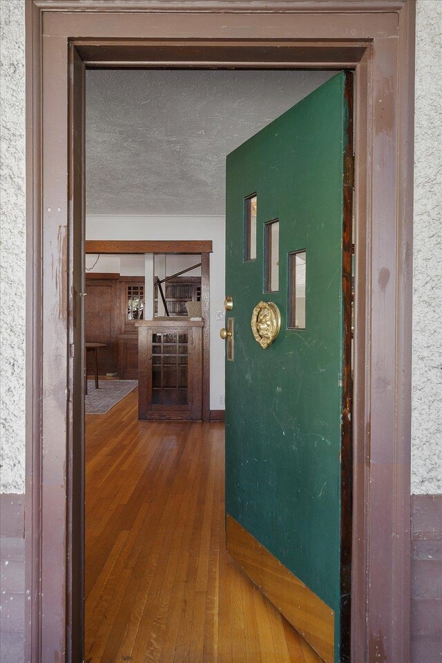 617 W Carlisle Ave, Spokane, WA 99205 - corridor with wood-type flooring