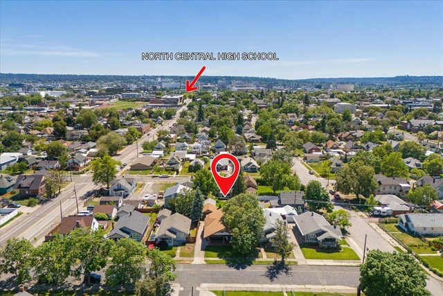 617 W Carlisle Ave, Spokane, WA 99205 - aerial view of residential area