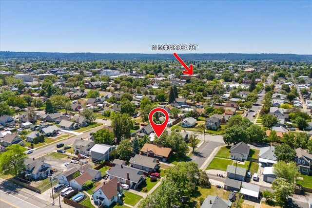 617 W Carlisle Ave, Spokane, WA 99205 - aerial perspective of suburban area