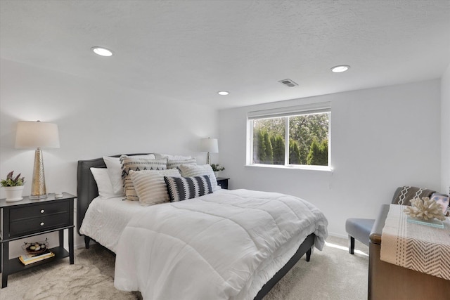 8310 E Bull Pine Ln, Spokane, WA 99217 - bedroom featuring light carpet, recessed lighting, and baseboards