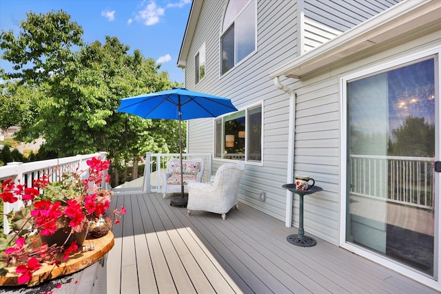 8310 E Bull Pine Ln, Spokane, WA 99217 - view of deck