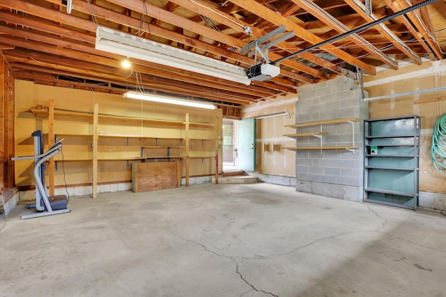2651 E 35th Ave, Spokane, WA 99223 - garage featuring a garage door opener