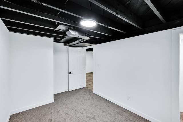 613 W Kiernan Ave, Spokane, WA 99205 - finished below grade area featuring carpet and baseboards