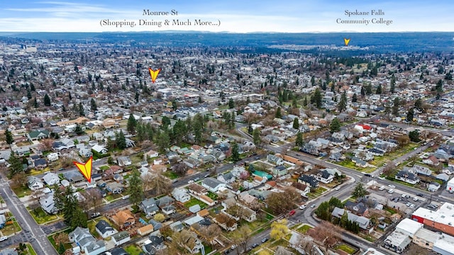 613 W Kiernan Ave, Spokane, WA 99205 - view of property location with nearby suburban area