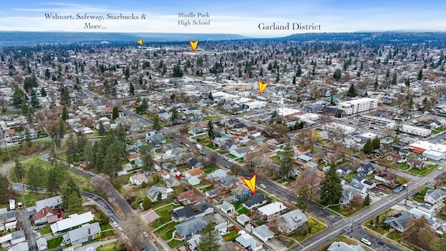 613 W Kiernan Ave, Spokane, WA 99205 - aerial overview of property's location
