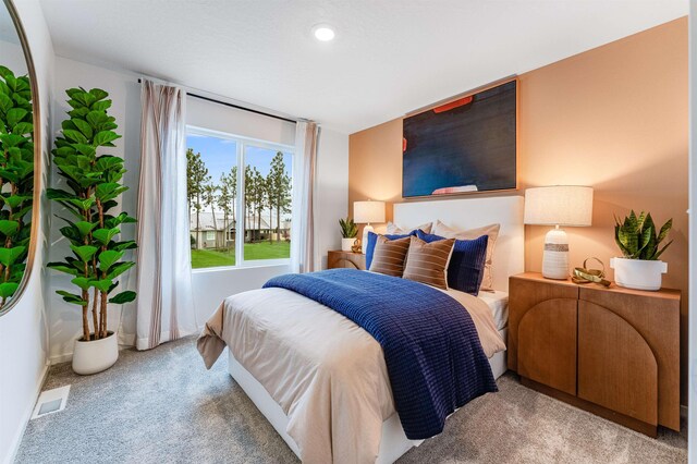 16359 E 30th Ln, Spokane Valley, WA 99037 - bedroom with carpet, recessed lighting, and baseboards