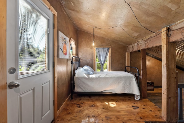 1100 Graham Rd, Cusick, WA 99119 - bedroom with vaulted ceiling and multiple windows