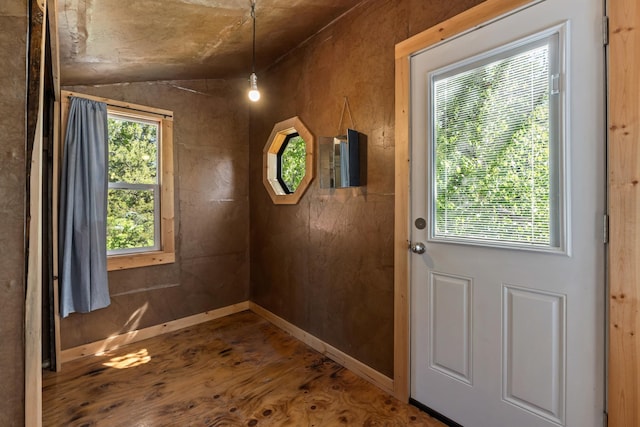 1100 Graham Rd, Cusick, WA 99119 - doorway featuring wood finished floors and baseboards