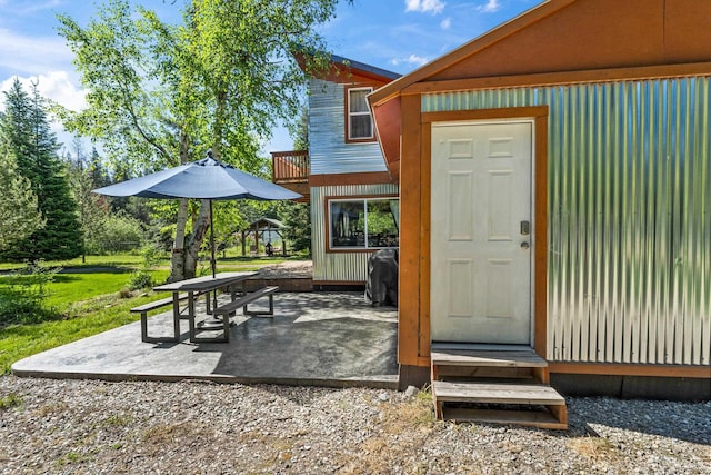 1100 Graham Rd, Cusick, WA 99119 - entrance to property featuring a patio