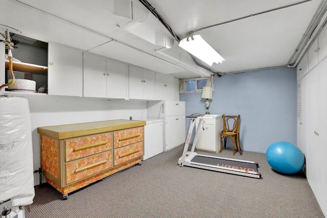 1211 W 17th Ave, Spokane, WA 99203 - exercise area with carpet floors