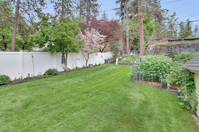 1211 W 17th Ave, Spokane, WA 99203 - view of yard featuring a vegetable garden