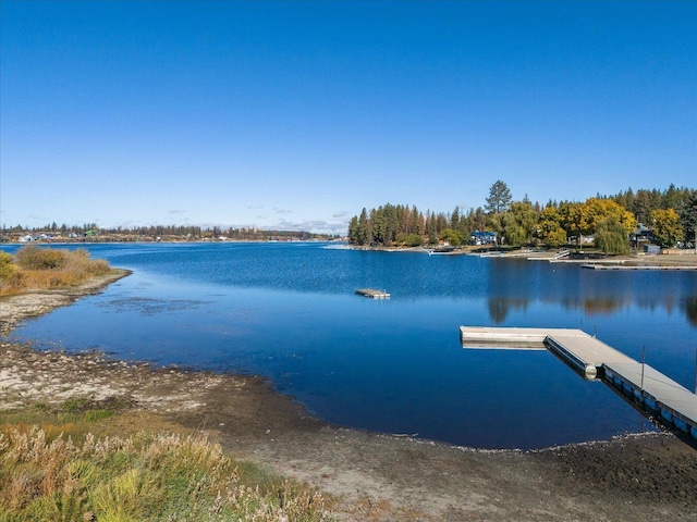 11132 S Silver Lake Rd, Medical Lake, WA 99022 - dock area with a water view