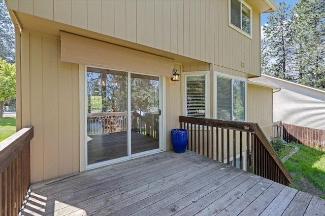 4227 E 38th Ave, Spokane, WA 99223 - view of wooden deck