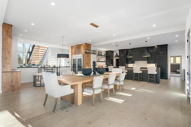 13858 N Boulder Park Ln, Spokane, WA 99208 - dining area featuring recessed lighting and plenty of natural light