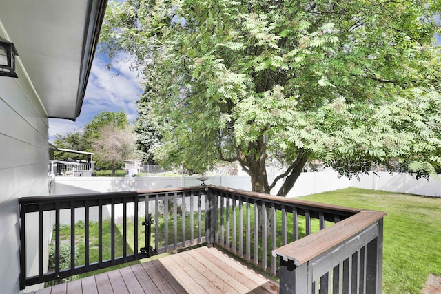 11307 E 8th Ave, Spokane Valley, WA 99206 - view of wooden terrace