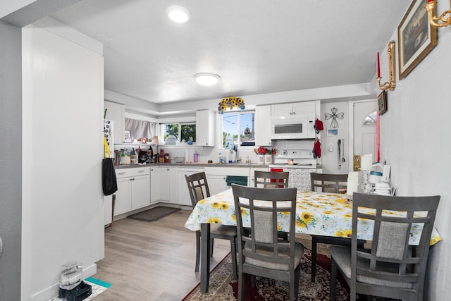 1503 E Dalton Ave, Spokane, WA 99207 - dining space with light wood finished floors