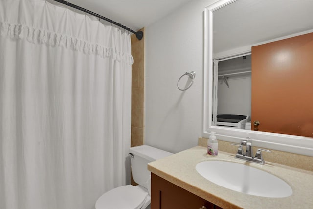 1002 W 7th Ave Unit 301, Spokane, WA 99204 - full bath featuring vanity, toilet, and curtained shower