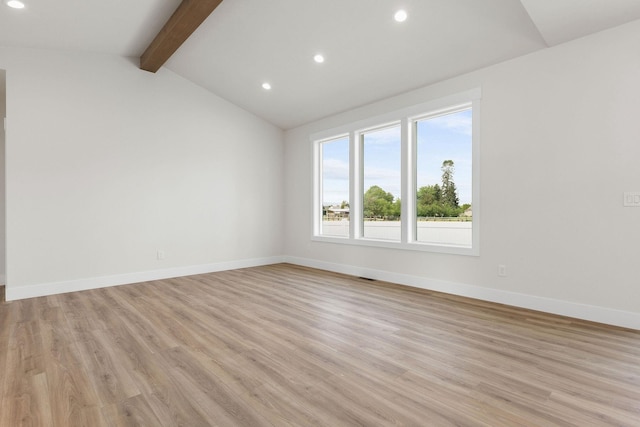 1817 N Arties Rd, Spokane Valley, WA 99016 - empty room with recessed lighting, light wood-style flooring, and baseboards