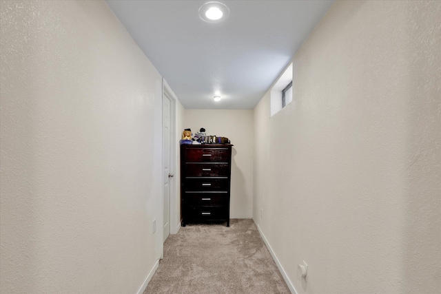 9715 E Nora Ave, Spokane Valley, WA 99206 - hallway with light colored carpet and baseboards