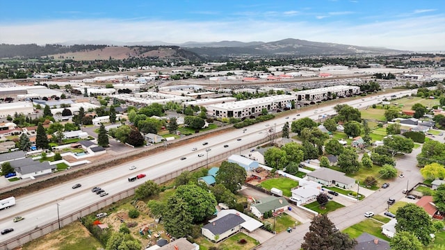 9715 E Nora Ave, Spokane Valley, WA 99206 - aerial view of mountains and a major roadway