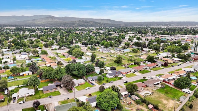 9715 E Nora Ave, Spokane Valley, WA 99206 - aerial view of residential area with a mountainous background