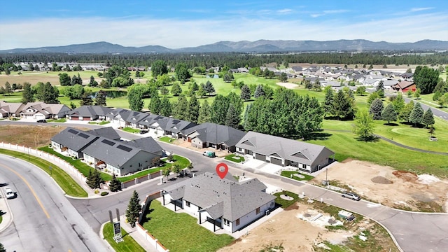 1109 N Country Club Dr Unit 20, Deer Park, WA 99006 - aerial view of residential area with a mountainous background