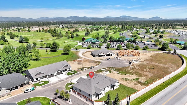 1109 N Country Club Dr Unit 20, Deer Park, WA 99006 - aerial view of residential area with a mountainous background