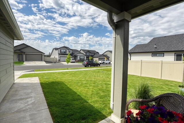 8202 W Quaking Rd, Spokane, WA 99224 - view of yard featuring a residential view