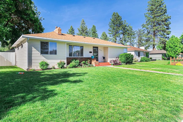 202 W Columbia Ave, Spokane, WA 99205 - single story home with a chimney and brick siding