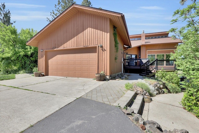 13625 S Sherman Rd, Spokane, WA 99224 - view of front of property with a wooden deck