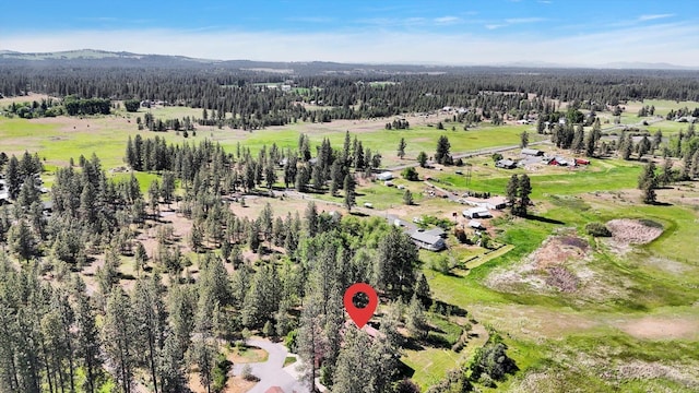 13625 S Sherman Rd, Spokane, WA 99224 - aerial view of property's location featuring a heavily wooded area