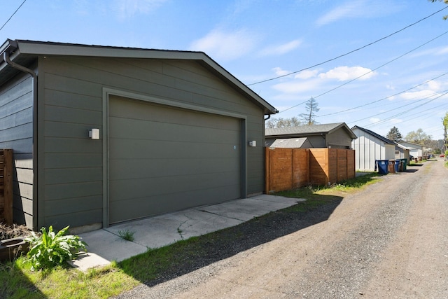 2518 W Bridge Ave, Spokane, WA 99201 - garage with dirt driveway